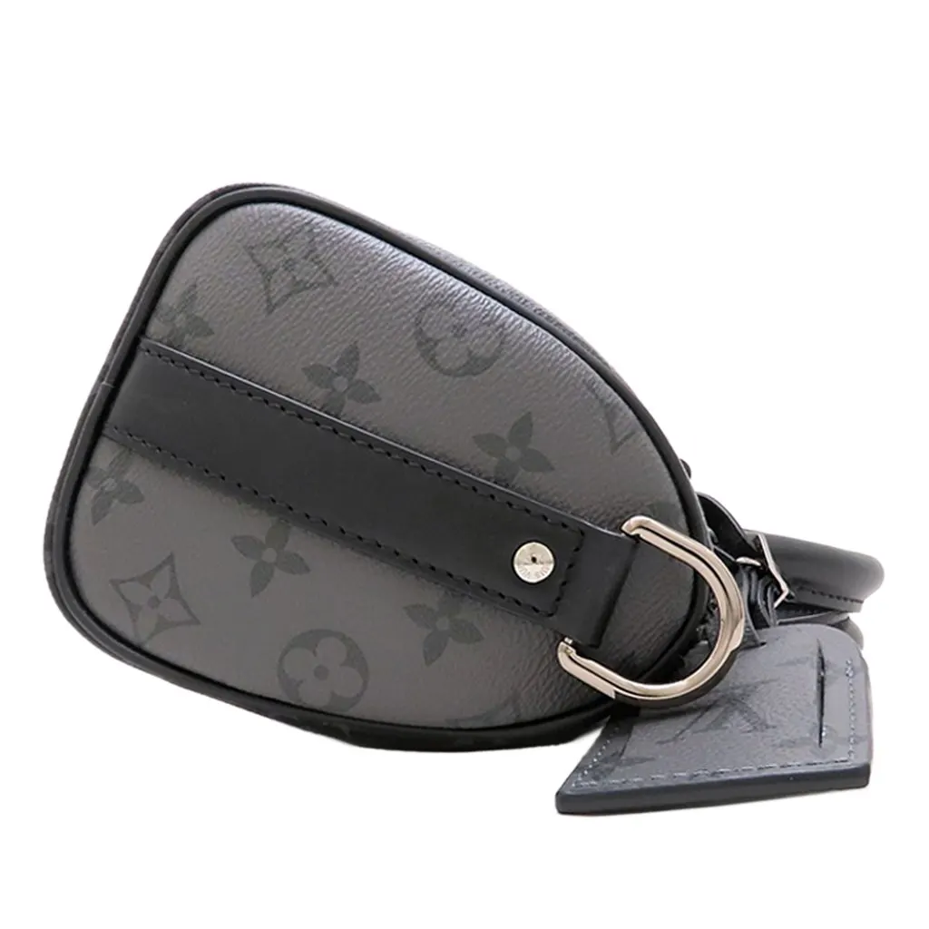 Louis Vuitton Monogram Eclipse Reverse Keepall Bandouliere 25 Black Very good - Inside View