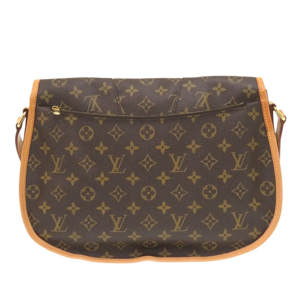 Louis Vuitton Monogram Menilmontant MM Brown Very good - Back View