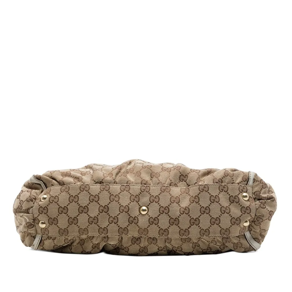 Gucci GG Canvas Abbey D Ring Tote Beige Very good - Inside View