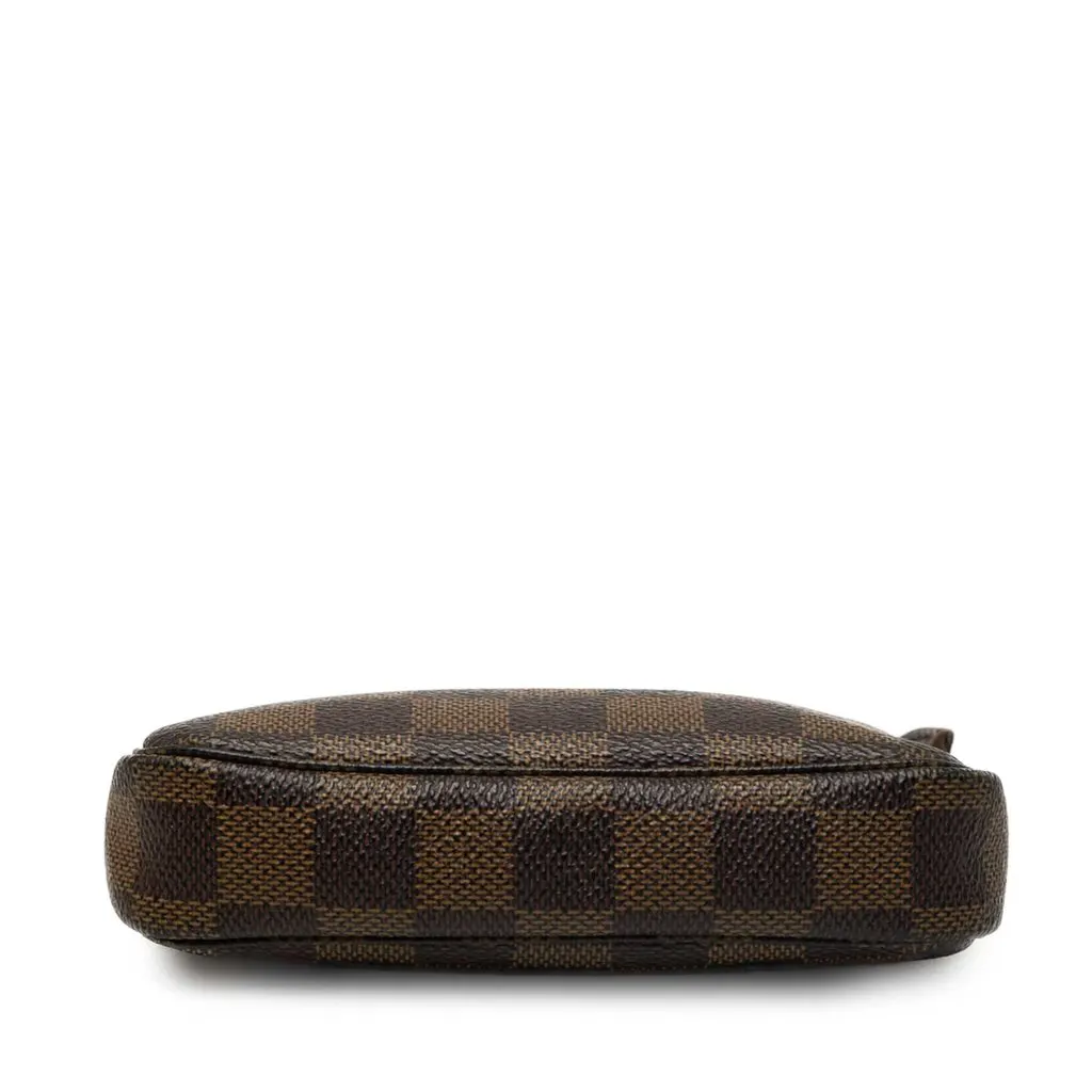 Louis Vuitton Damier Ebene Mini Pochette Accessoires Brown Canvas Very good - Inside View