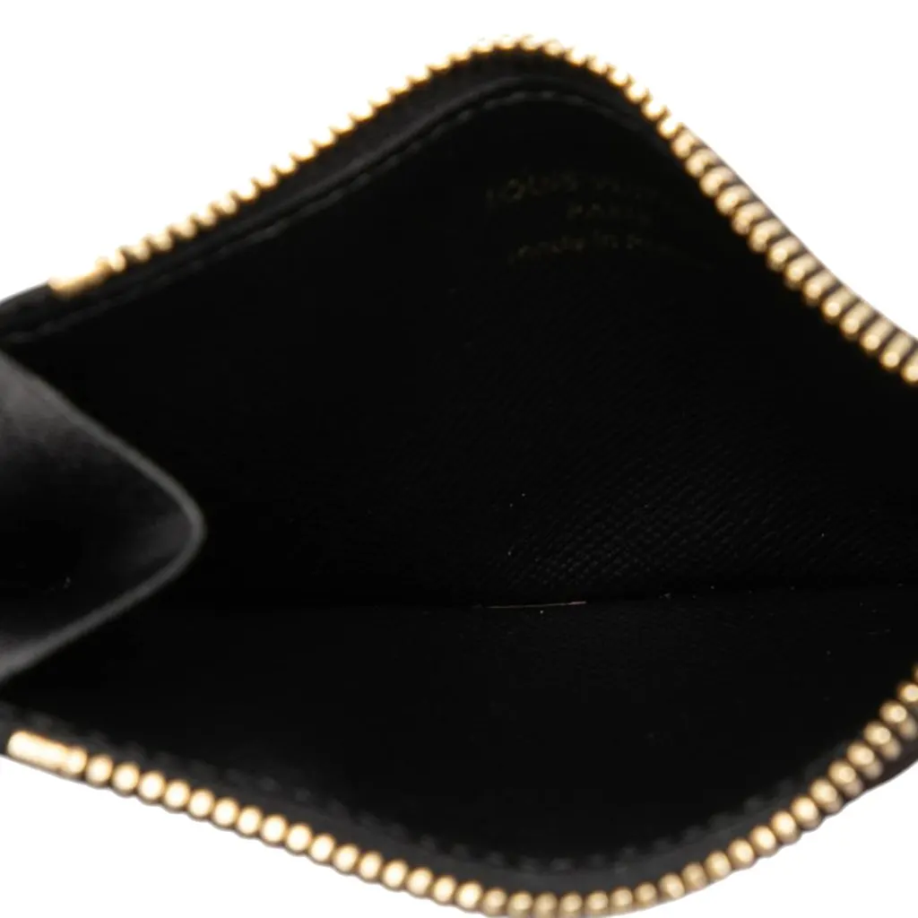 Louis Vuitton Monogram Reverse Romy Card Holder Brown Canvas Very good - Model View