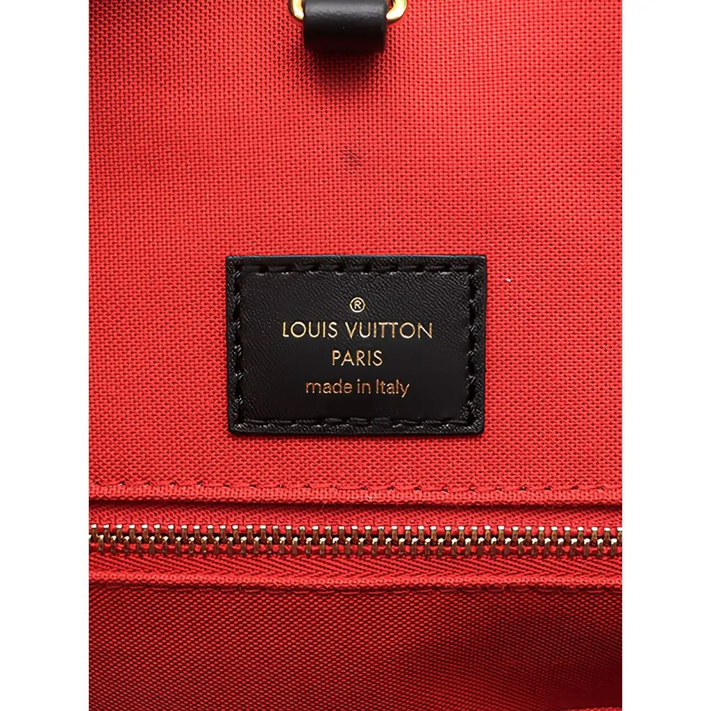 Louis Vuitton Monogram Reverse Giant OnTheGo GM Brown Canvas Good - Box View