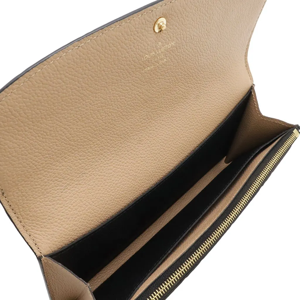 Louis Vuitton Monogram Empreinte Emilie Wallet Black Leather Very good - Inside View