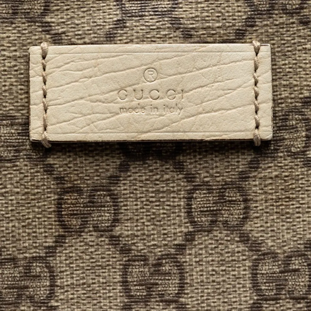 Gucci GG Supreme Tote Beige Very good - Box View