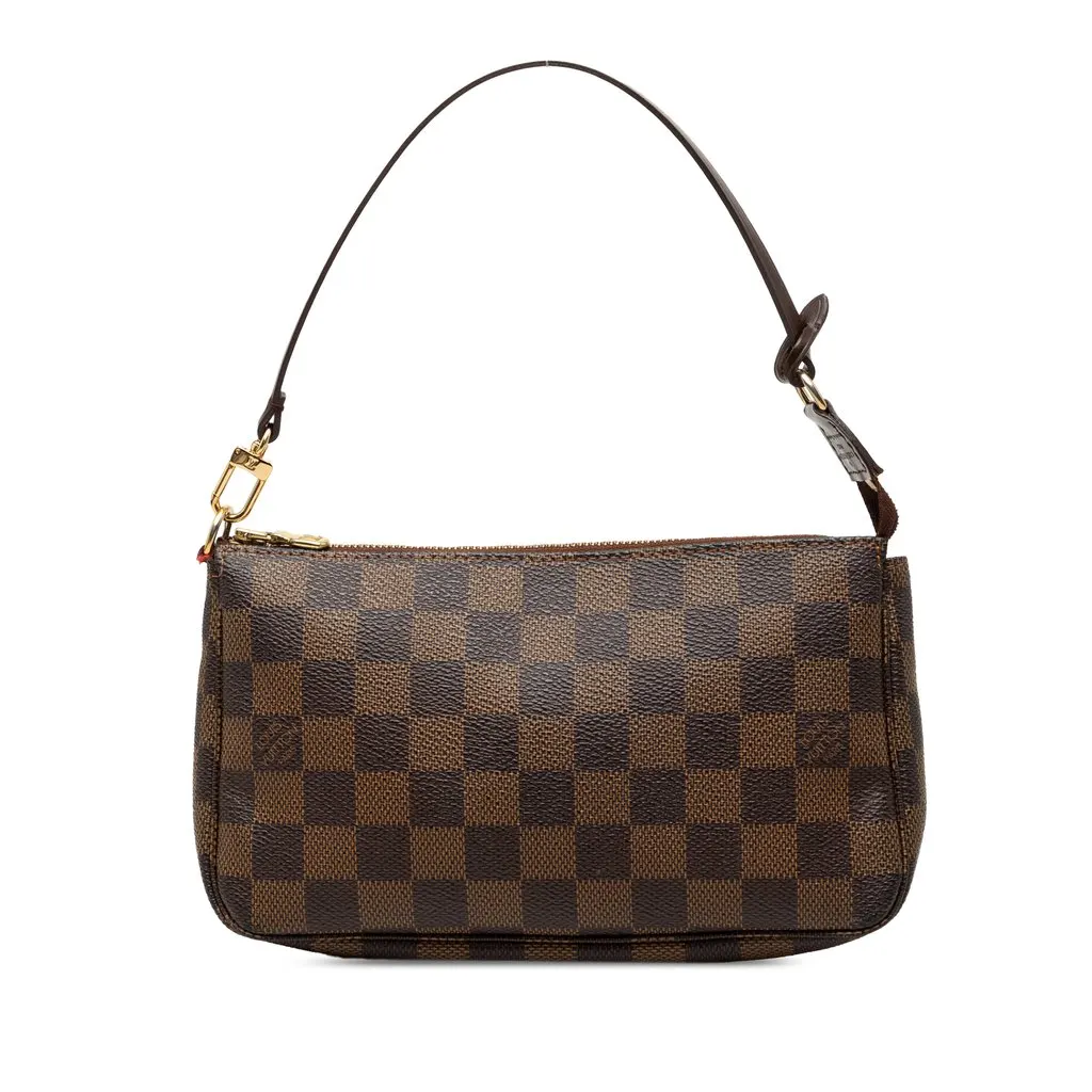 Louis Vuitton Damier Ebene Pochette Accessoires Brown Very good - Front View