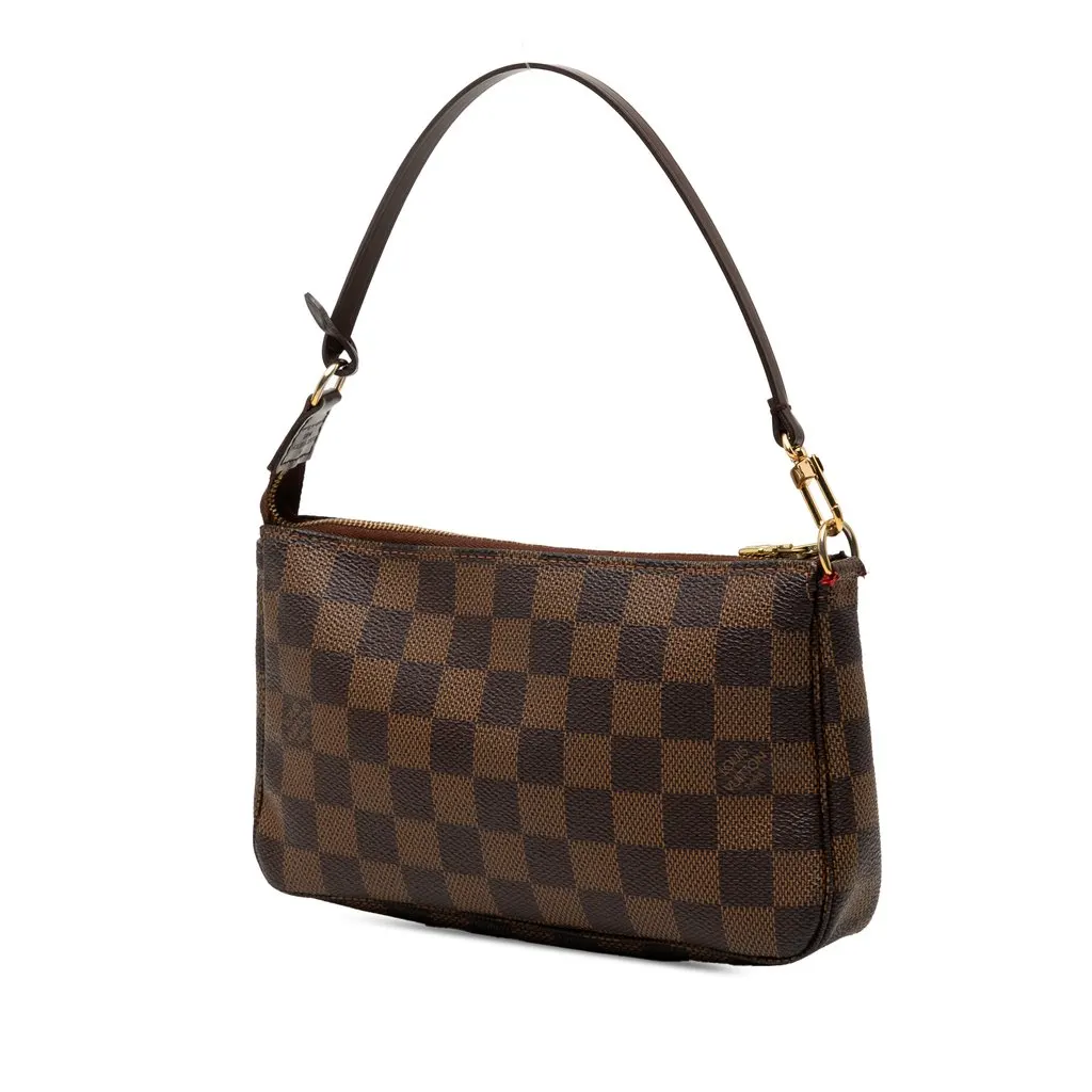 Louis Vuitton Damier Ebene Pochette Accessoires Brown Very good - Back View