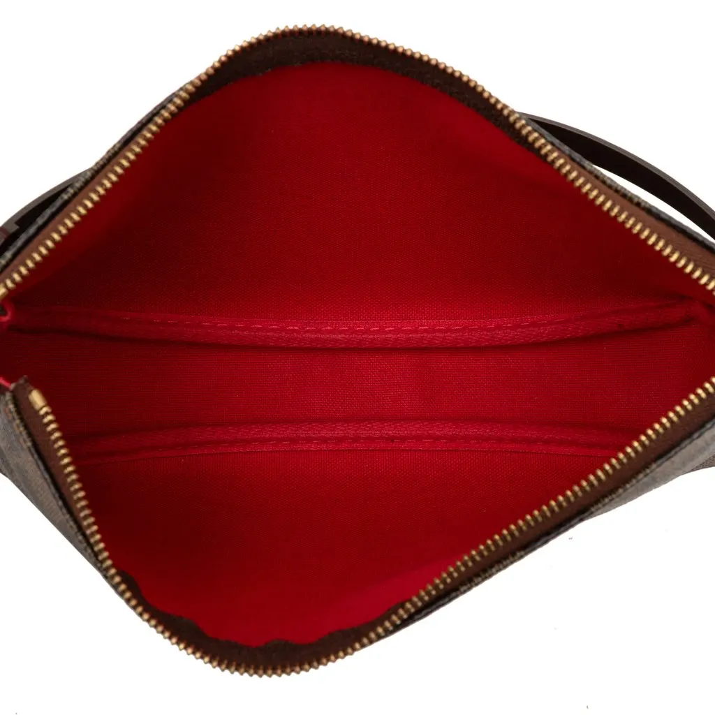 Louis Vuitton Damier Ebene Pochette Accessoires Brown Very good - Model View