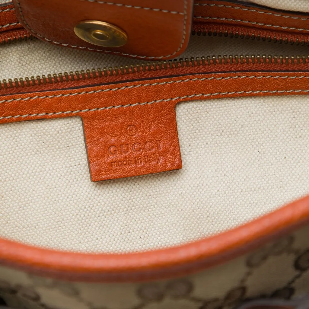 Gucci GG Canvas Running Tote Beige Canvas Very good - Box View