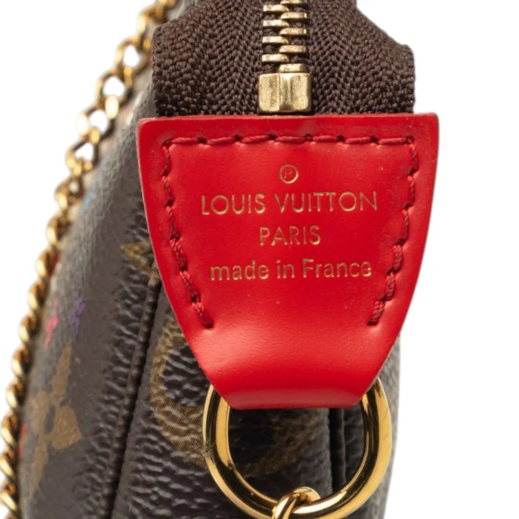 Louis Vuitton Monogram Vivienne Christmas Mini Pochette Accessoires Brown Very good - Box View