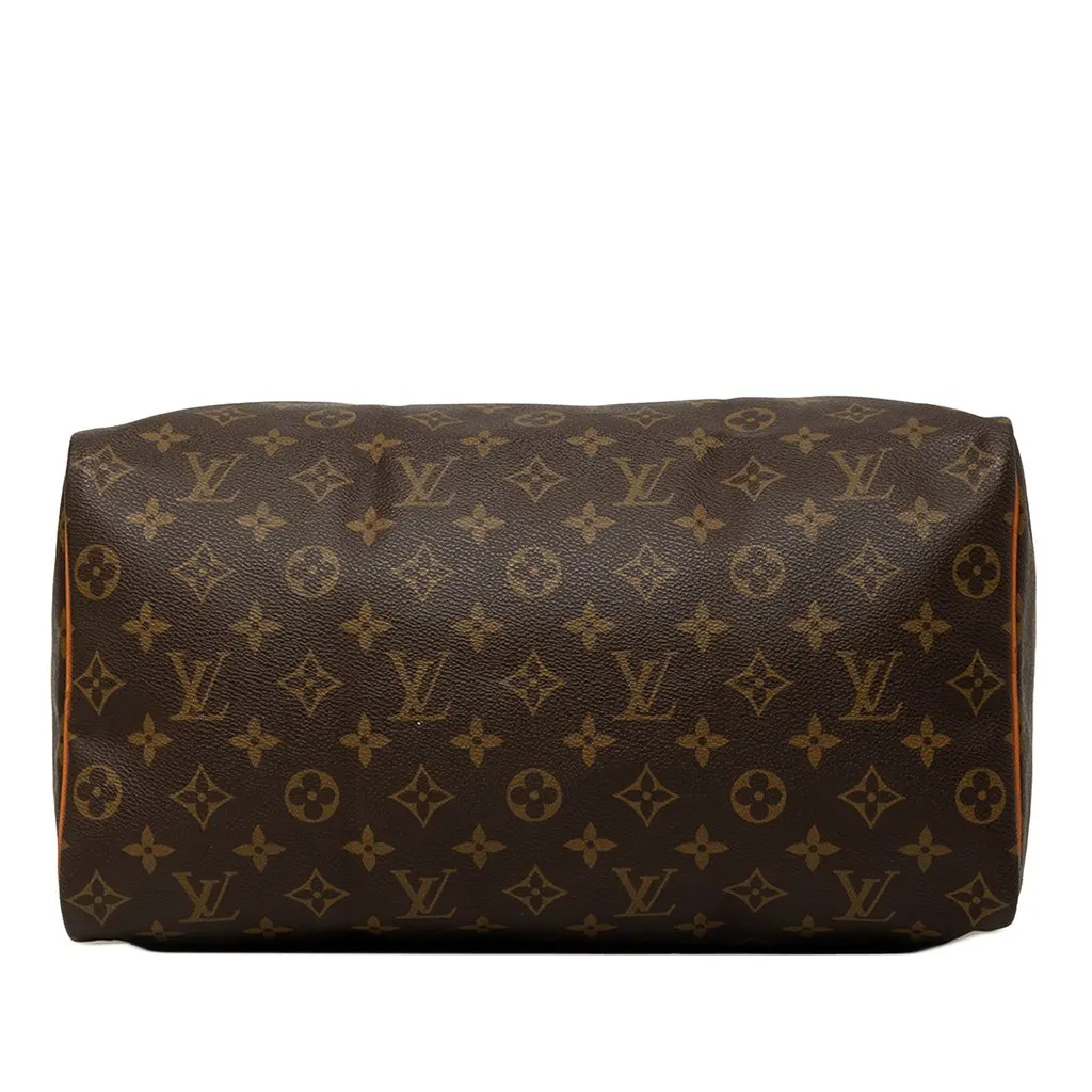 Louis Vuitton Monogram Speedy 35 Brown Canvas Very good - Inside View