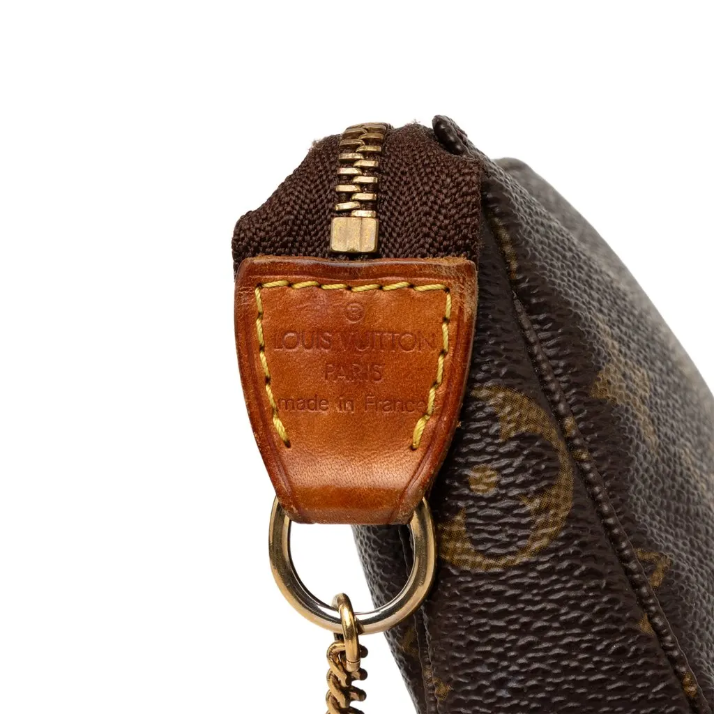 Louis Vuitton Monogram Mini Pochette Accessoires Brown Very good - Box View