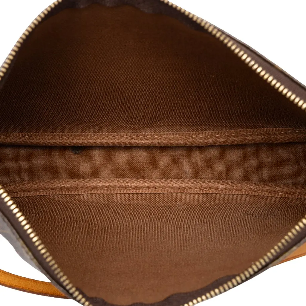 Louis Vuitton Takashi Murakami Monogram Panda Pochette Accessoires Brown Canvas Very good - Model View