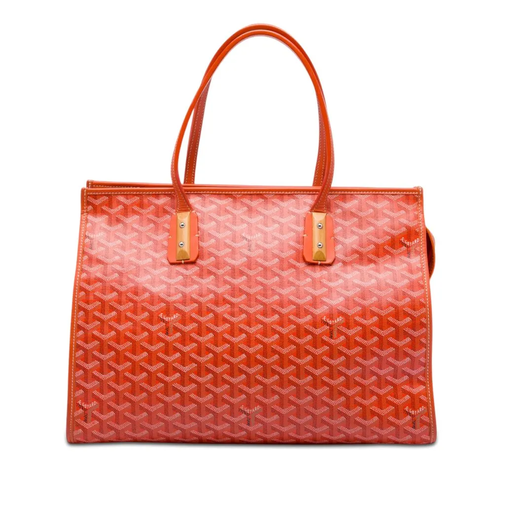 Goyard Goyardine Marquises Tote Orange Very good - Front View