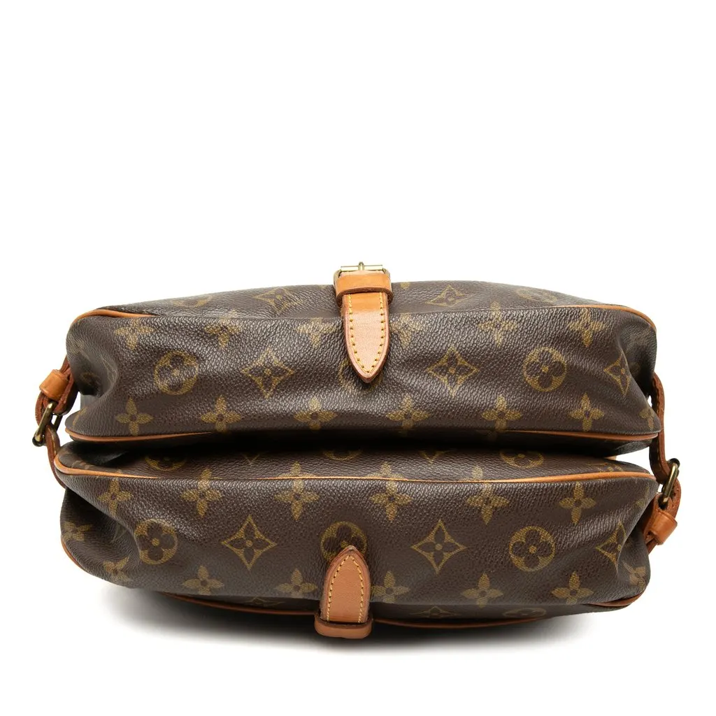 Louis Vuitton Monogram Saumur 30 Brown Very good - Inside View