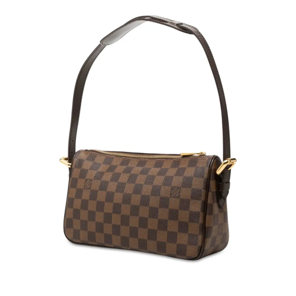 Louis Vuitton Damier Ebene Ravello GM Brown Canvas Good - Back View