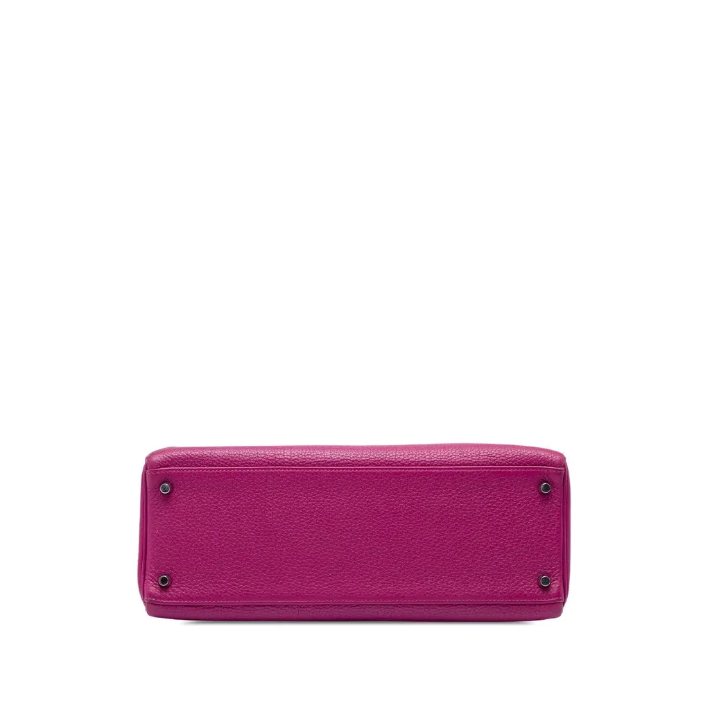 Hermès Togo Kelly II Retourne 35 Purple Leather Very good - Inside View