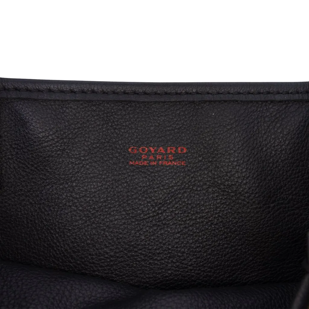 Goyard Mini Goyardine Reversible Anjou Black Good - Box View