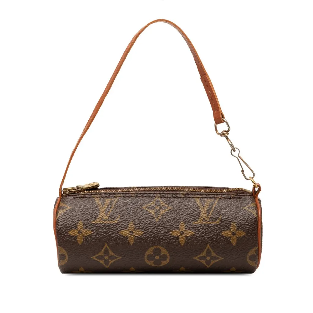 Louis Vuitton Monogram Papillon Pochette Brown Very good - Front View