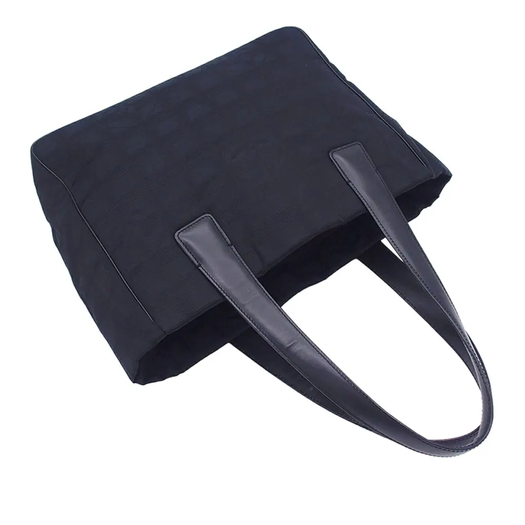 Chanel New Travel Line Nylon Tote Black Very good - Inside View