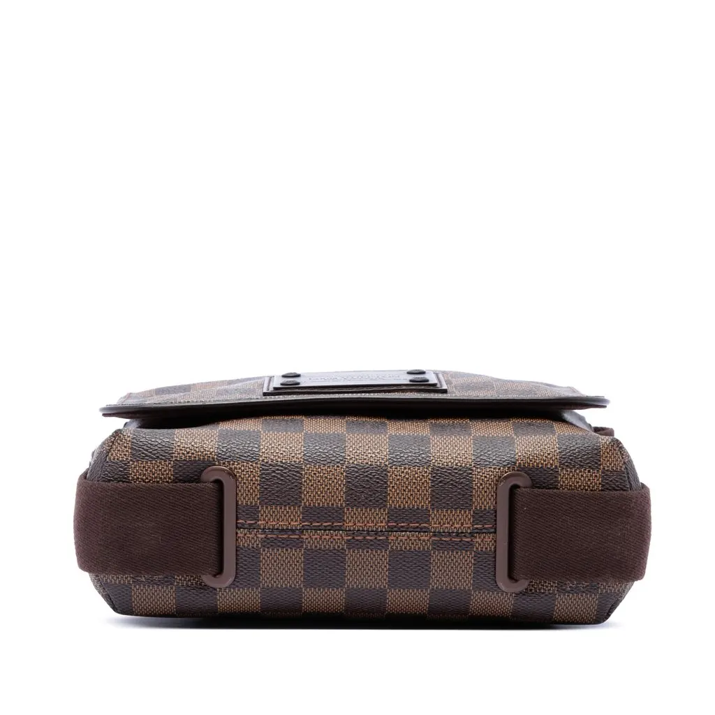 Louis Vuitton Damier Ebene Brooklyn PM Brown Very good - Inside View