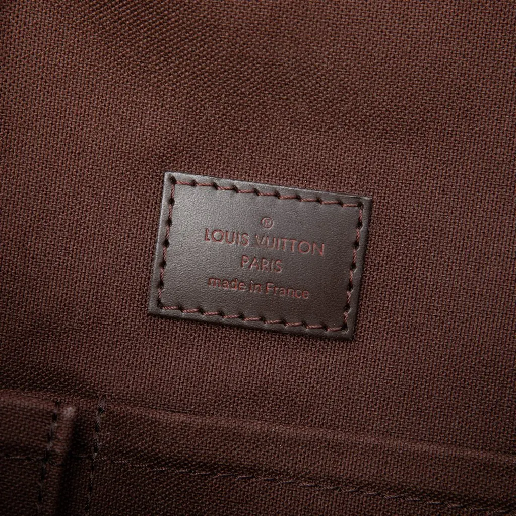Louis Vuitton Damier Ebene Brooklyn PM Brown Very good - Box View