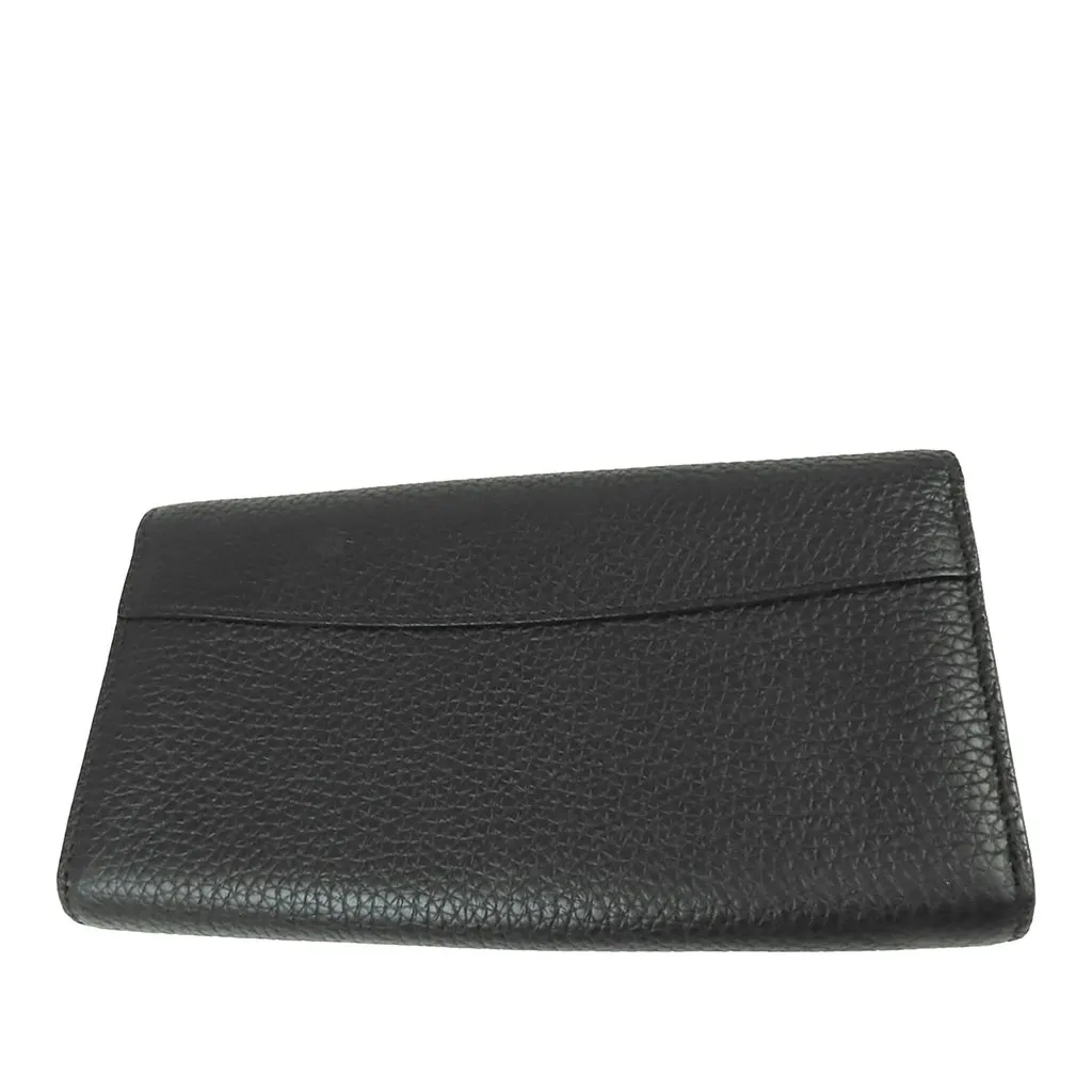 Louis Vuitton Taurillon Capucines Long Wallet Black Leather Very good - Back View