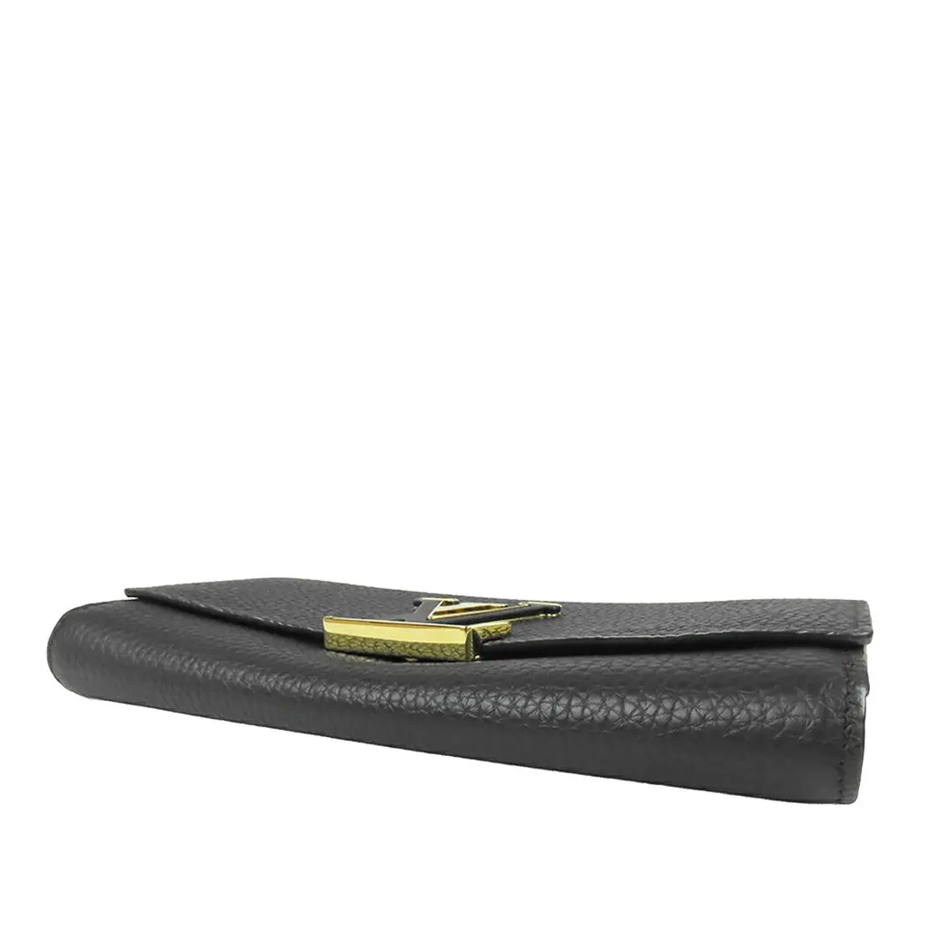 Louis Vuitton Taurillon Capucines Long Wallet Black Leather Very good - Inside View