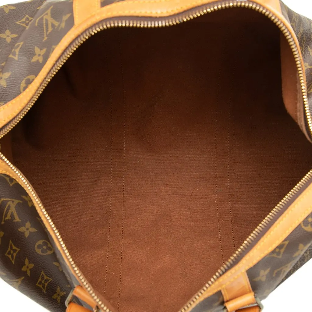 Louis Vuitton Monogram Sac Souple 45 Brown Good - Model View