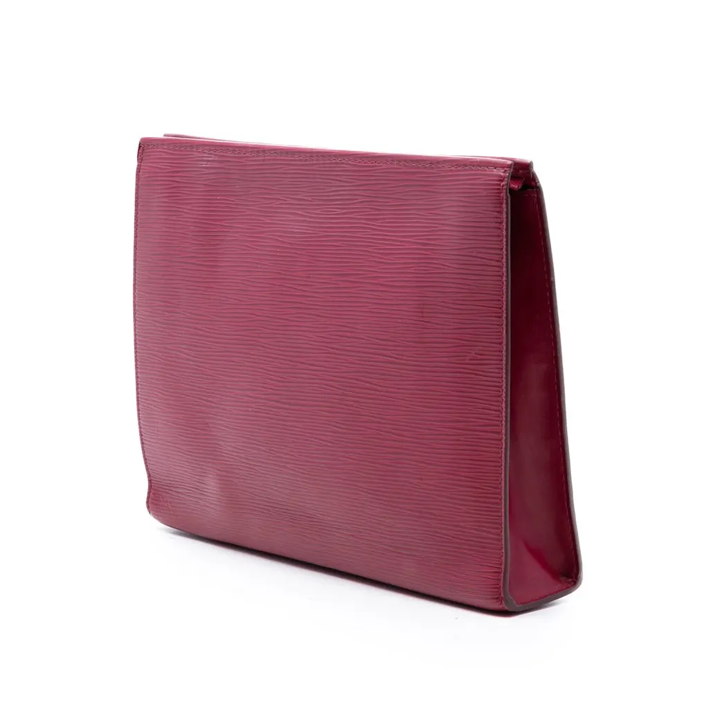 Louis Vuitton Epi Toiletry Pouch 26 Pink Leather Very good - Back View