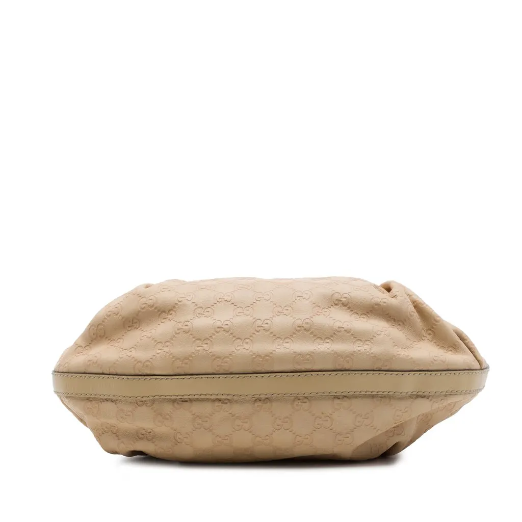 Gucci Guccissima Scarlett Tote Beige Leather Very good - Inside View