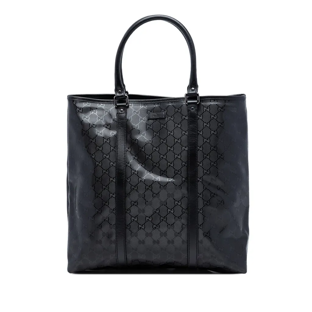 Gucci GG Imprime Joy Vertical Tote Black Very good - Front View
