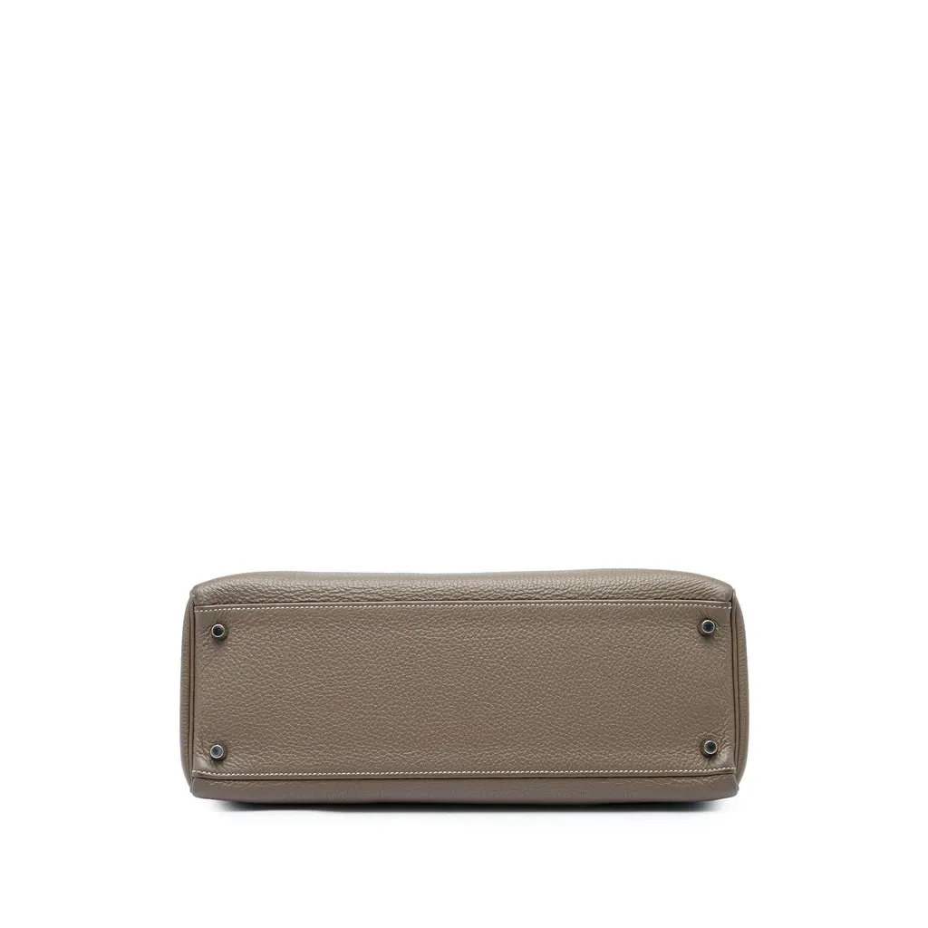 Hermès Togo Kelly II Retourne 35 Brown Leather Very good - Inside View