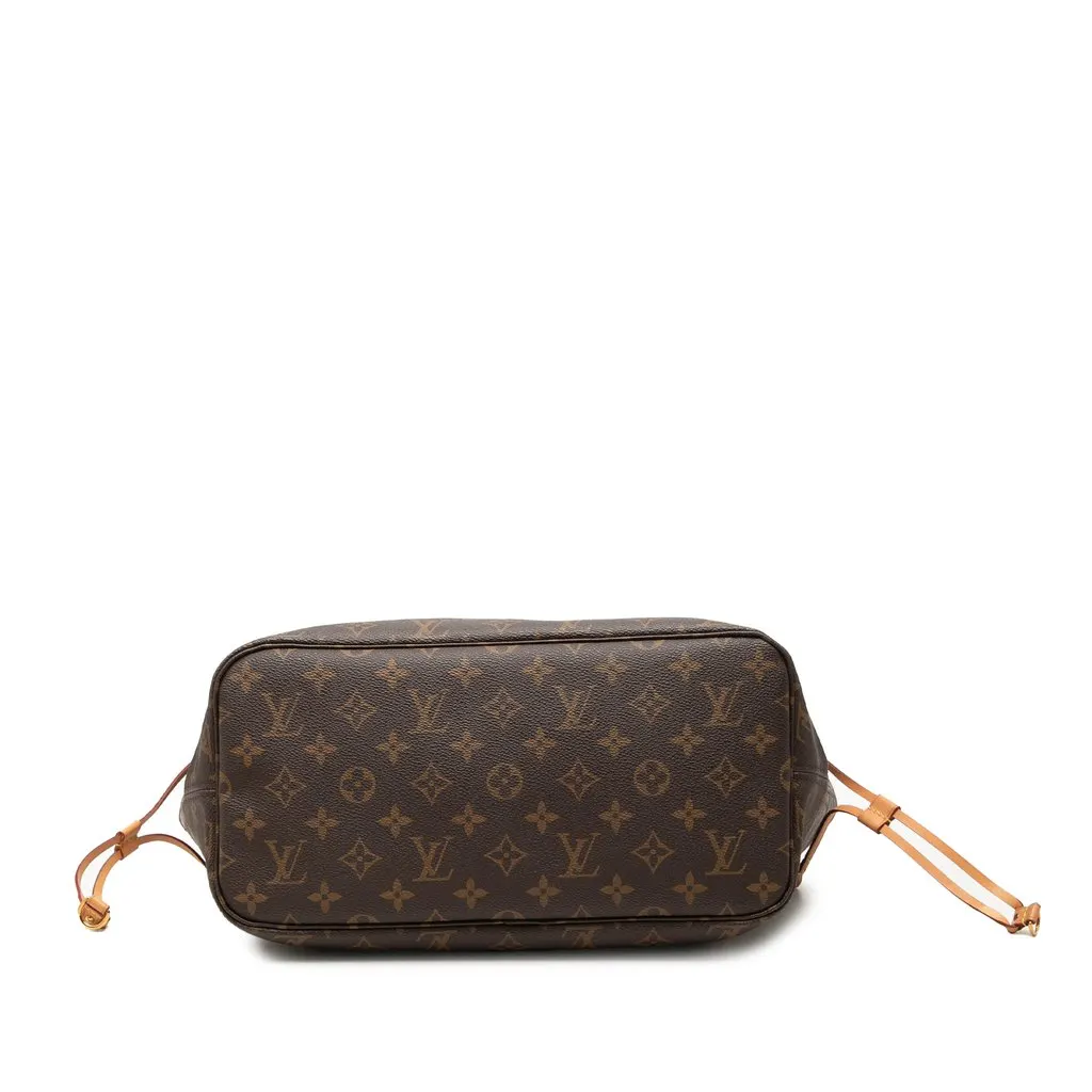 Louis Vuitton Monogram Neverfull MM Brown Canvas Very good - Inside View