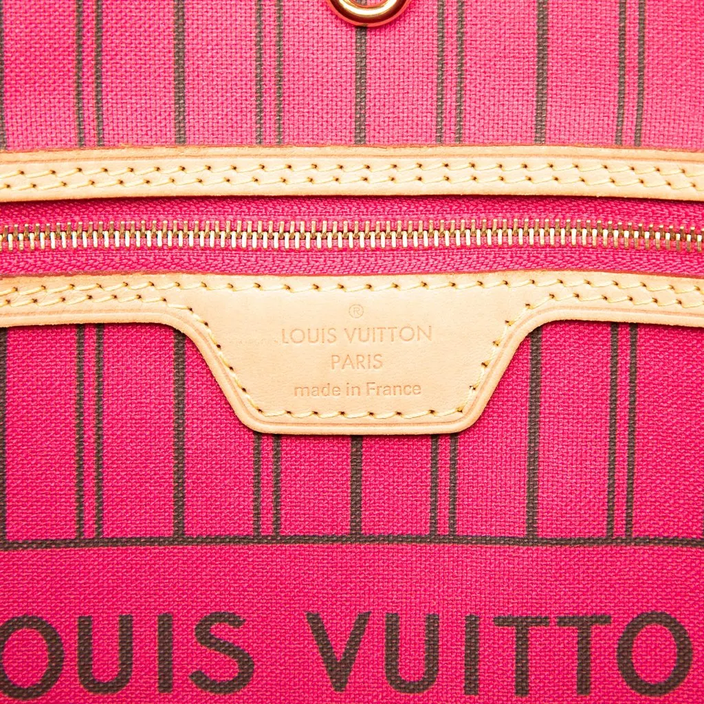 Louis Vuitton Monogram Neverfull MM Brown Canvas Very good - Box View