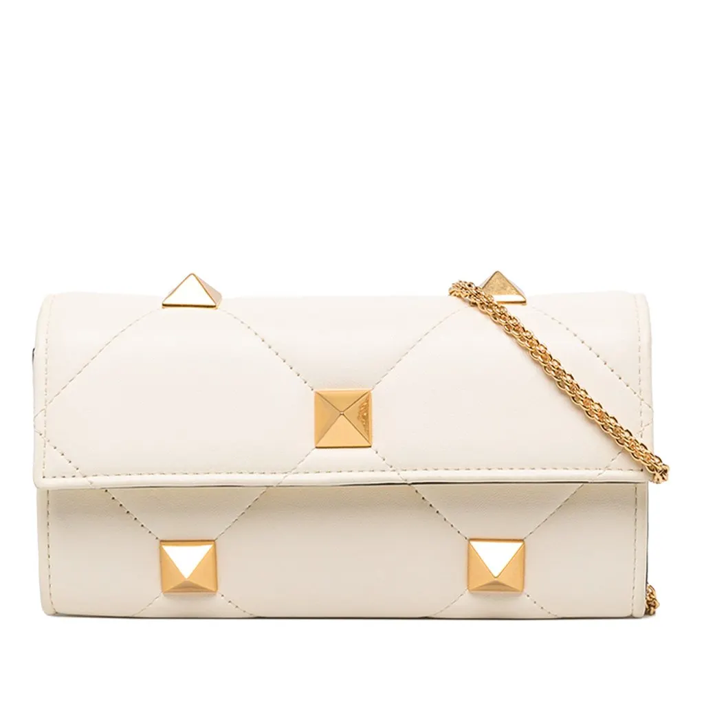 Valentino Nappa Roman Stud Wallet On Chain