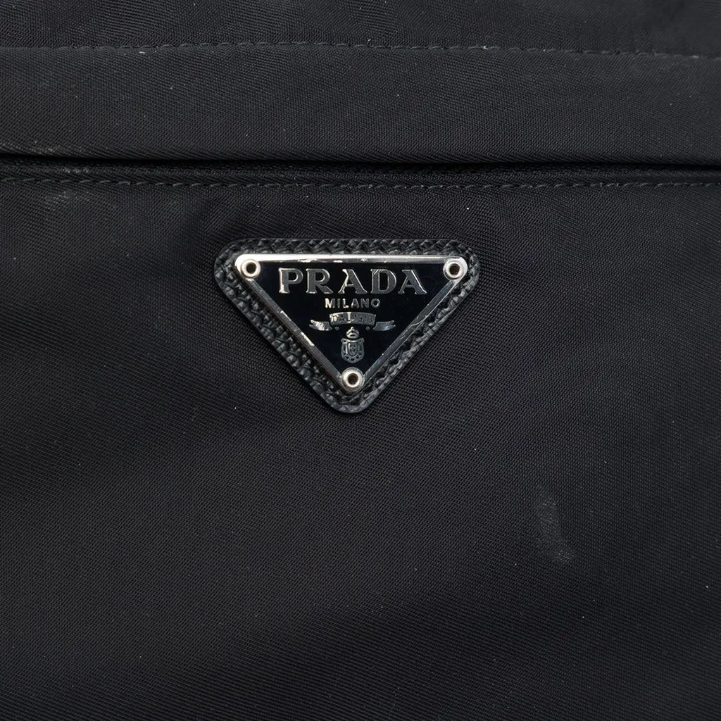 Prada Tessuto Belt Bag Black Polyamide Very good - Box View