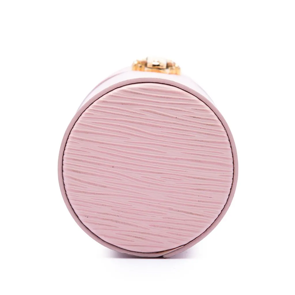 Louis Vuitton Epi Perfume Travel Case Pink Leather Very good - Inside View