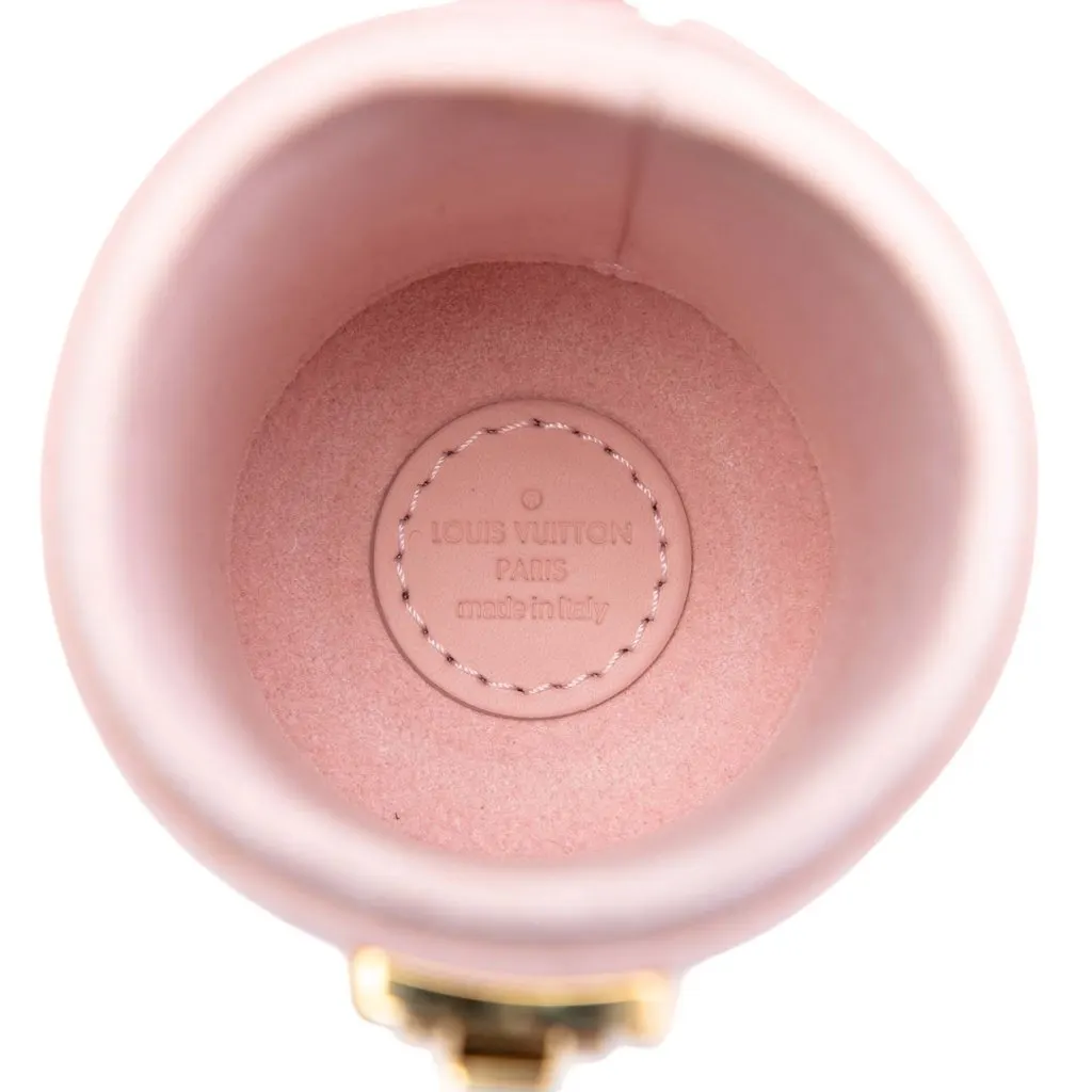 Louis Vuitton Epi Perfume Travel Case Pink Leather Very good - Model View