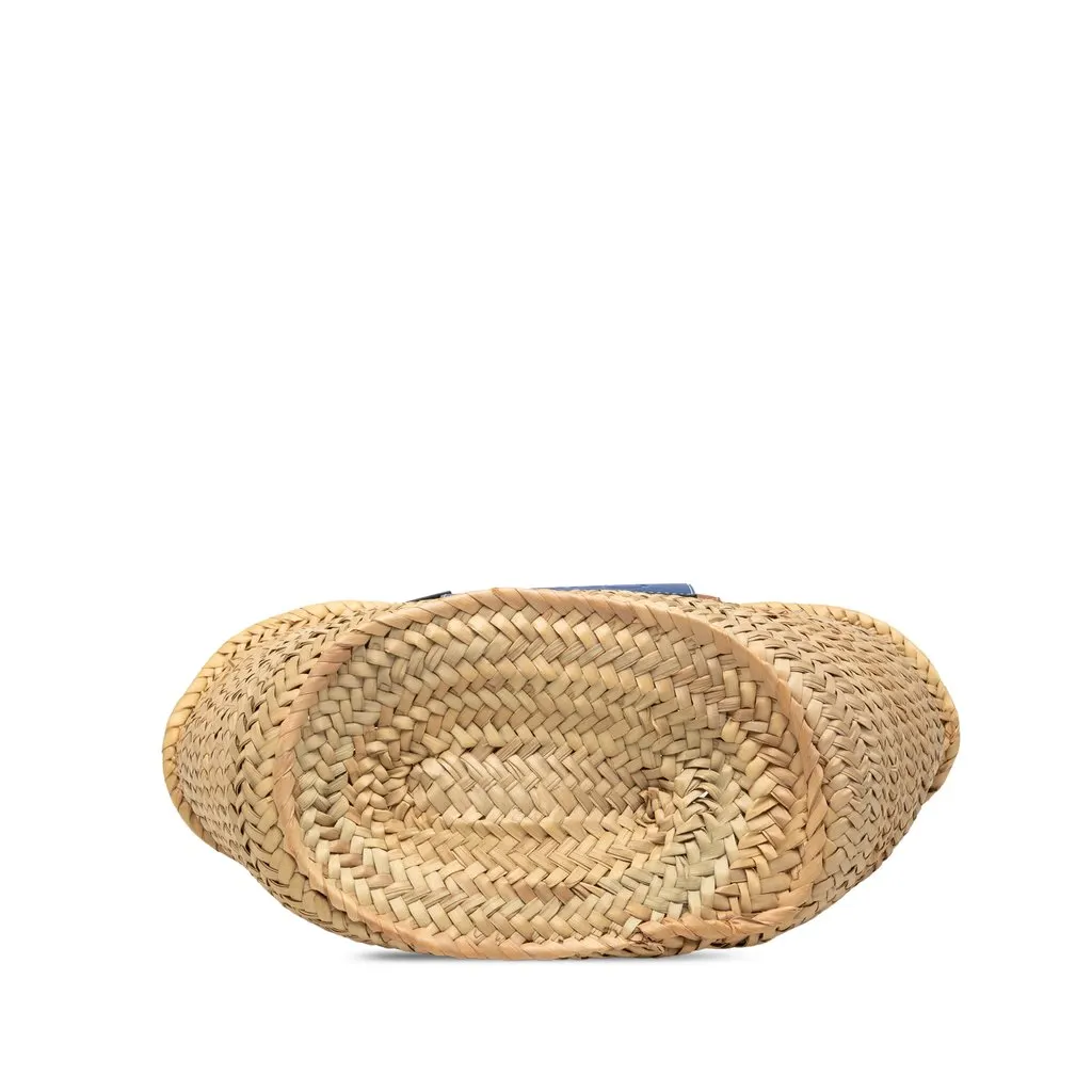 LOEWE Medium Raffia Anagram Basket Tote Beige Very good - Inside View