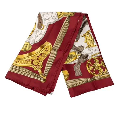 Hermès Etriers Silk Scarf 90