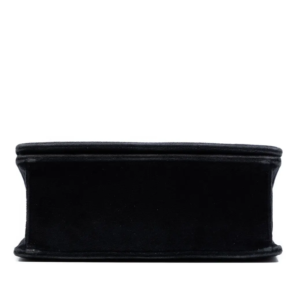 Dior Small Velvet Diorama Flap Black Very good - Inside View