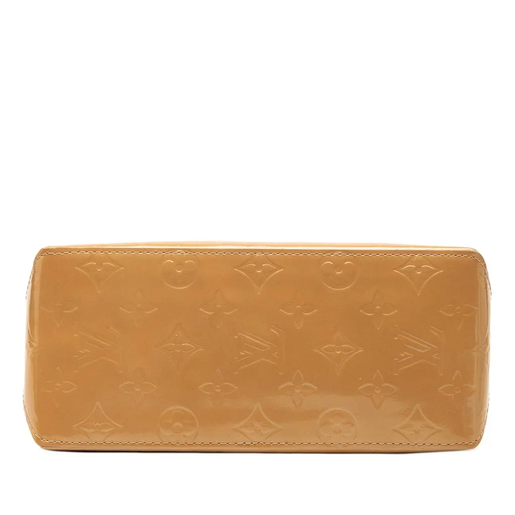 Louis Vuitton Monogram Vernis Reade PM Brown Leather Very good - Inside View
