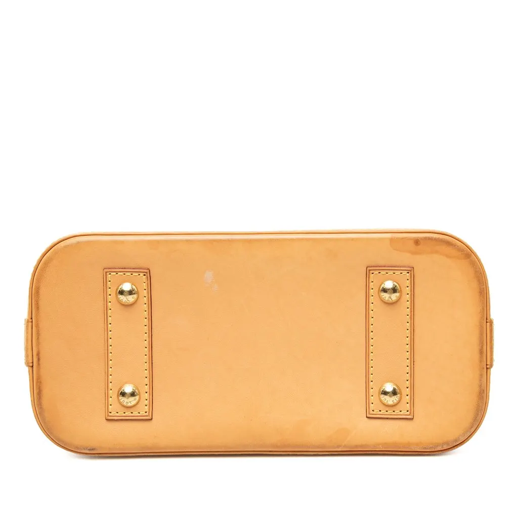 Louis Vuitton Monogram Alma BB Brown Canvas Good - Inside View