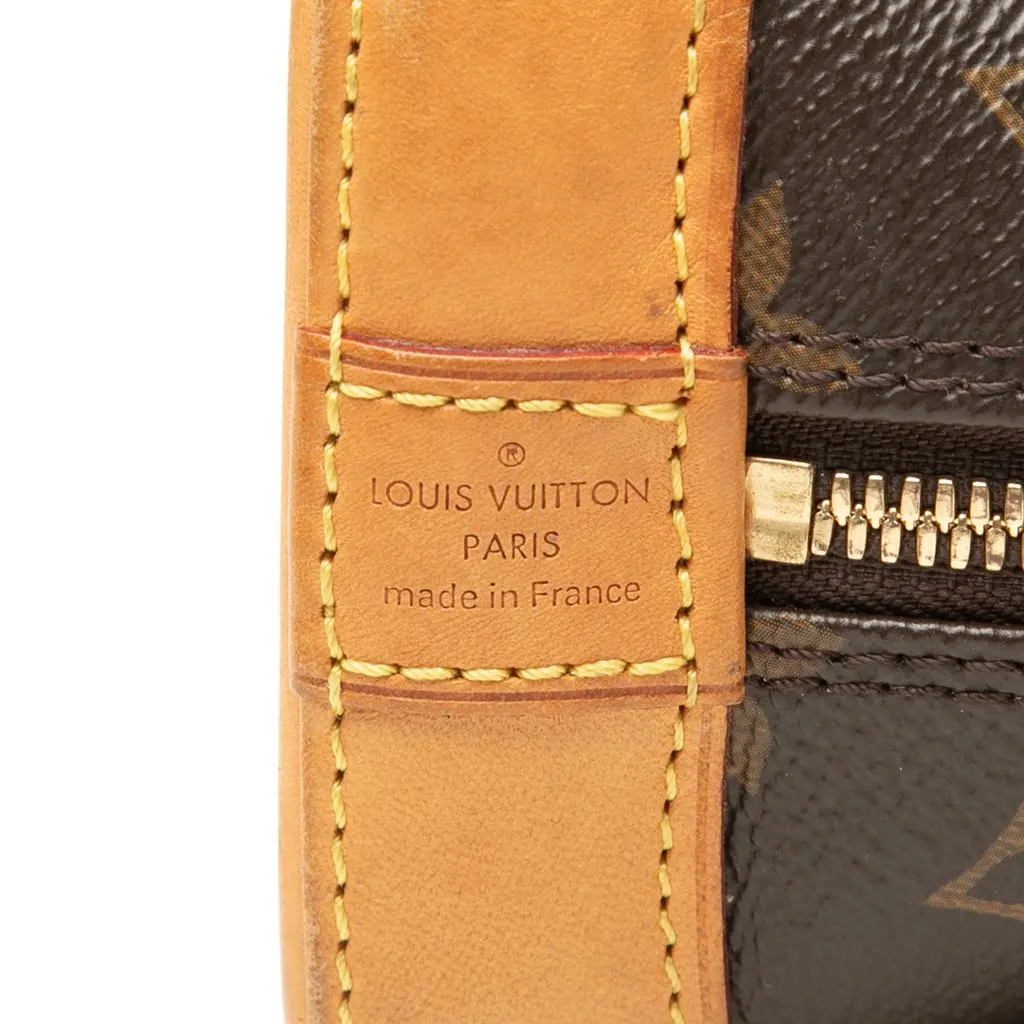 Louis Vuitton Monogram Alma BB Brown Canvas Good - Box View