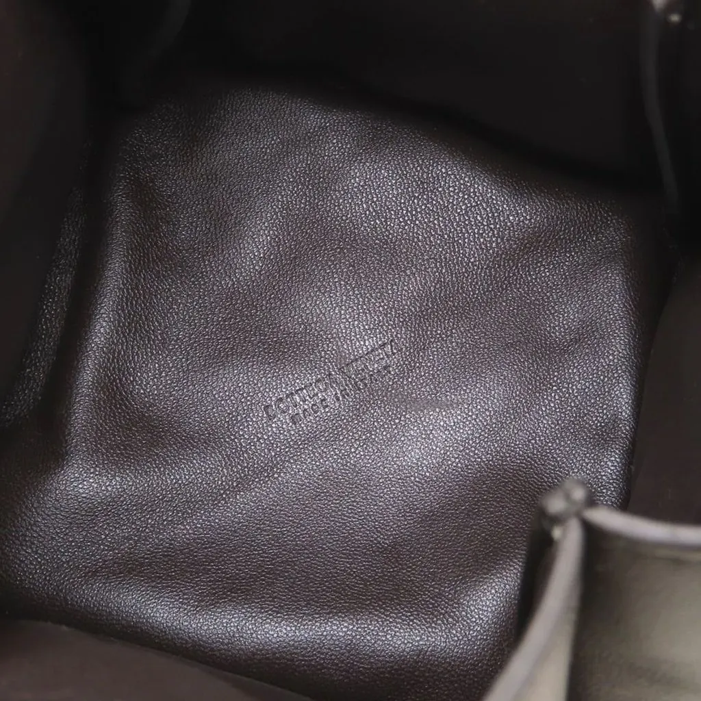 Bottega Veneta Crystal Embellished Lambskin Square Puffy Bag Brown Leather Very good - Box View