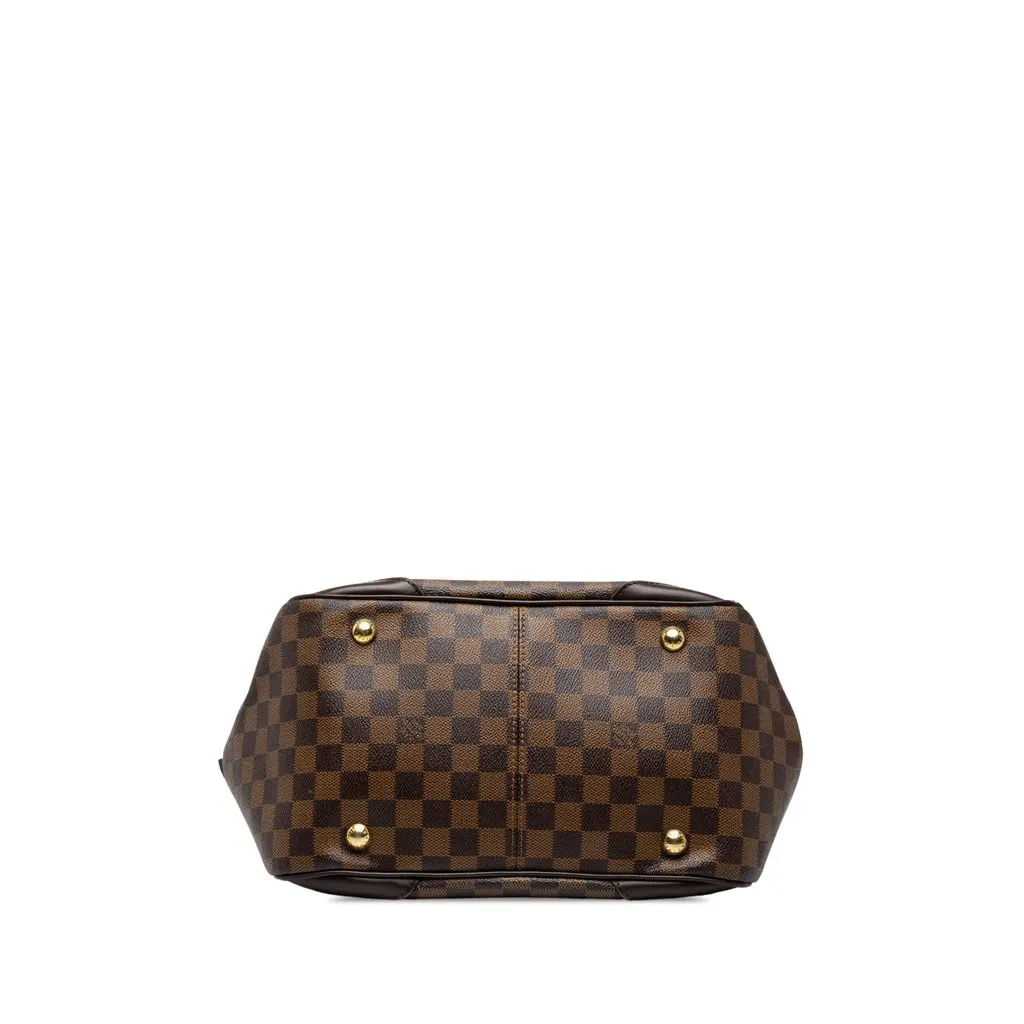 Louis Vuitton Damier Ebene Verona MM Brown Canvas Very good - Inside View