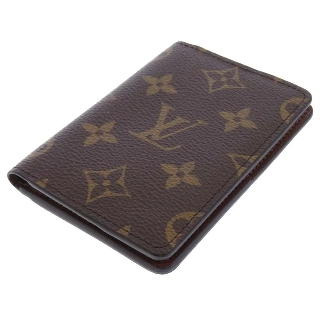 Louis Vuitton Monogram Pocket Organizer Brown Never worn - Inside View