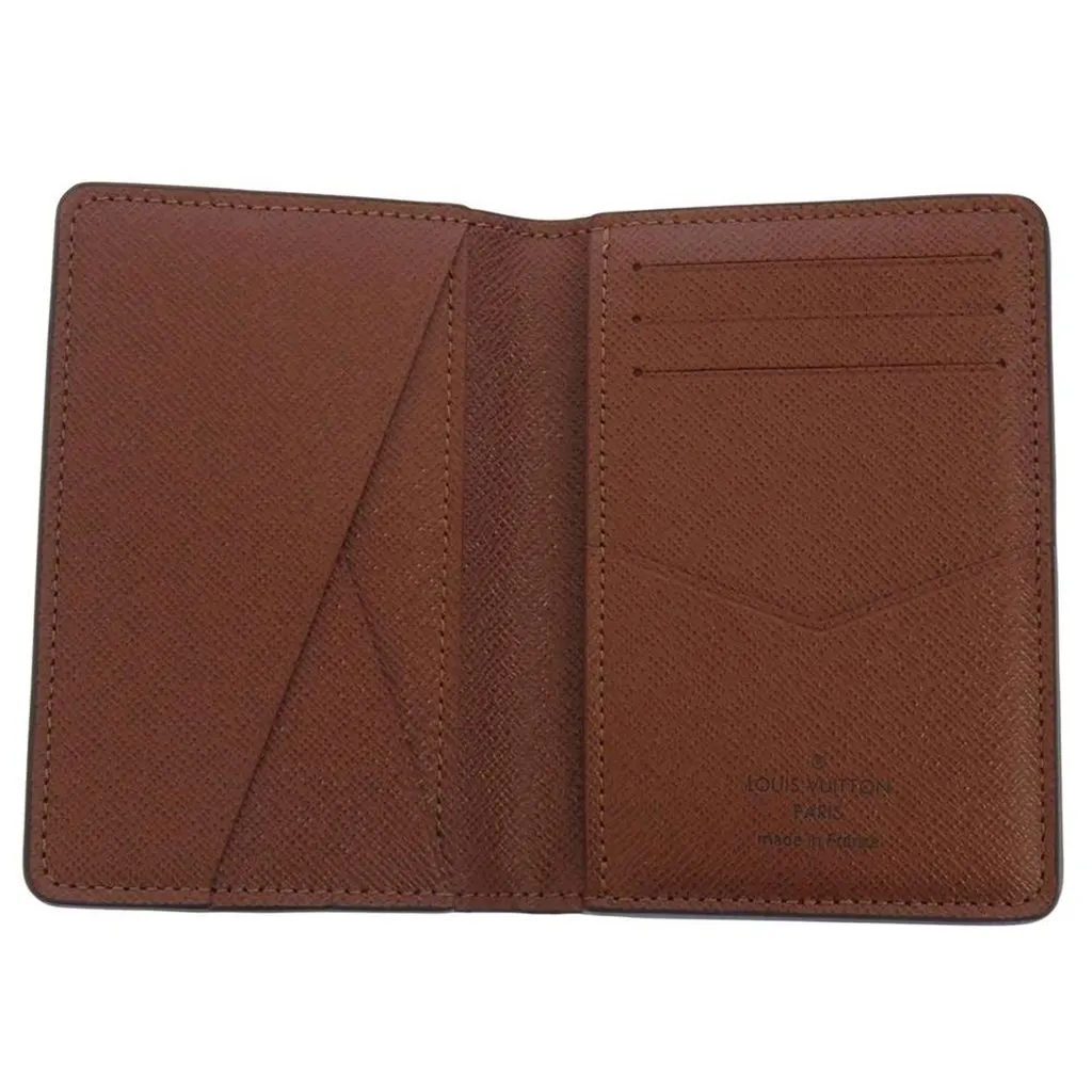 Louis Vuitton Monogram Pocket Organizer Brown Never worn - Model View