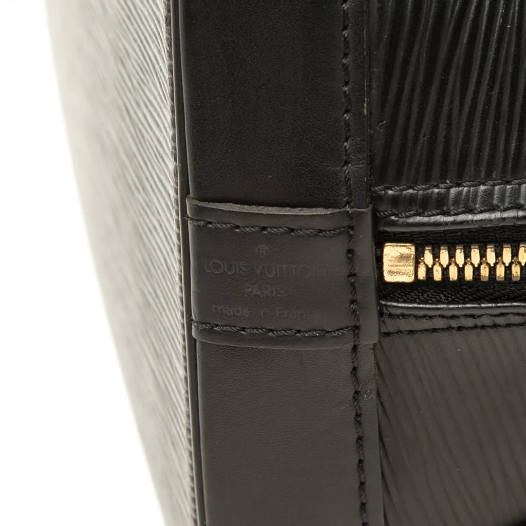Louis Vuitton Epi Alma PM Black Leather Good - Box View