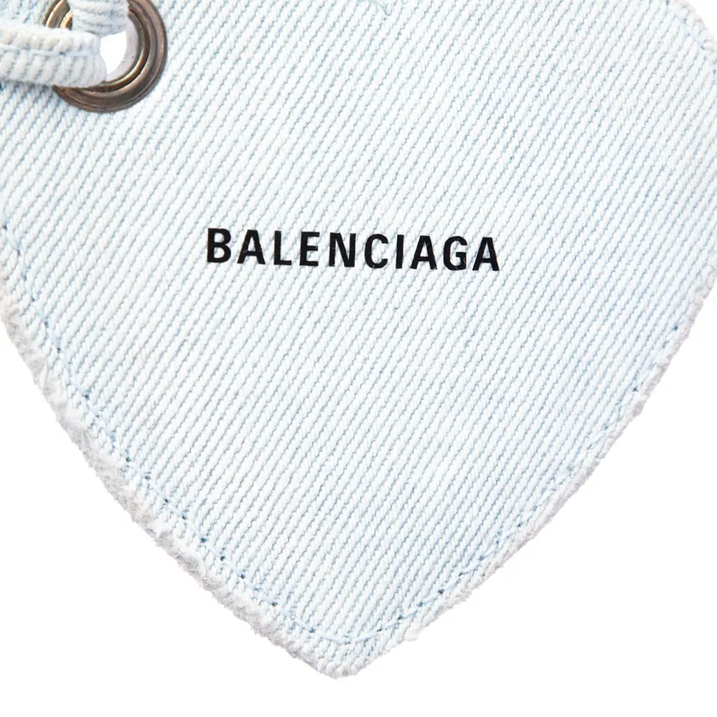 Balenciaga Washed Frayed Denim Crystal Motocross Le Cagole XS Blue Denim Very good - Box View